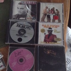 Soul/Rap/Comedy CD Collection with Various Artists(6 Count)